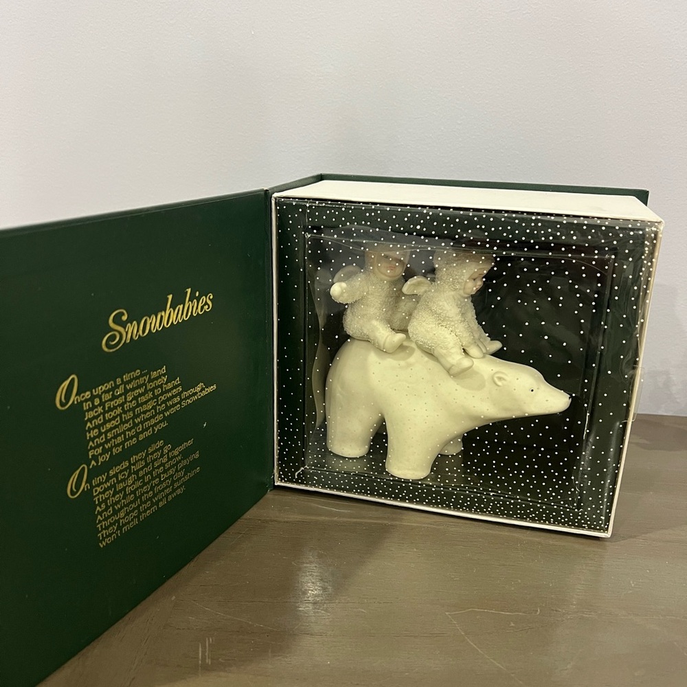 Department 56 Winter Tales of the Snowbabies “Polar Express”